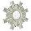 Premier Housewares Premier Housewares Sevan Wall Mirror with Mirrored Glass 2