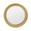 Premier Housewares Elegant Round Wall Mirror, Versatile Slim Mirror, Easily Maintained Wall Mirror, Compact Mirror for Home 1