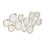 Premier Housewares Premier Housewares Marcia Silver Finish Wall Mirror 2