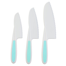 Premier Housewares Set of Three Zing Pastel Green Knives