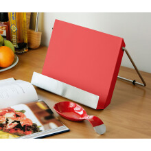 Premier Housewares Red Enamel Recipe Stand