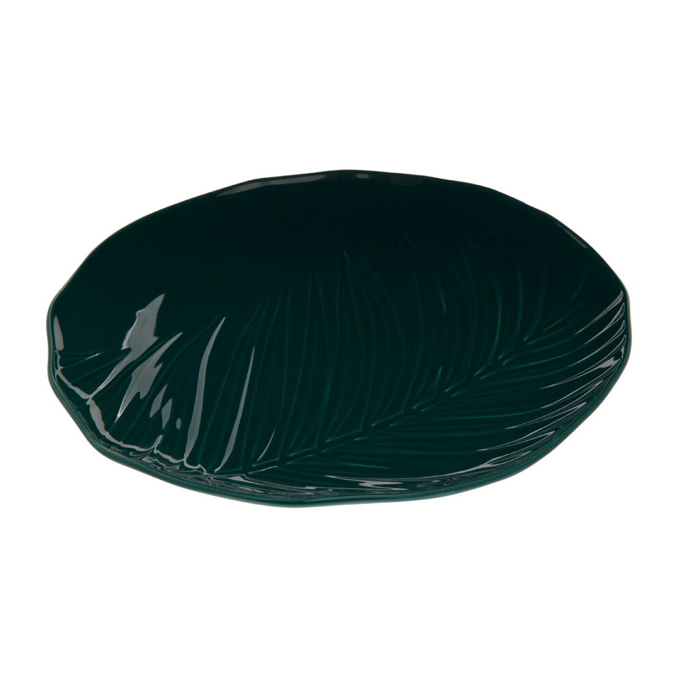 Bali Dark Green Dinner Plate