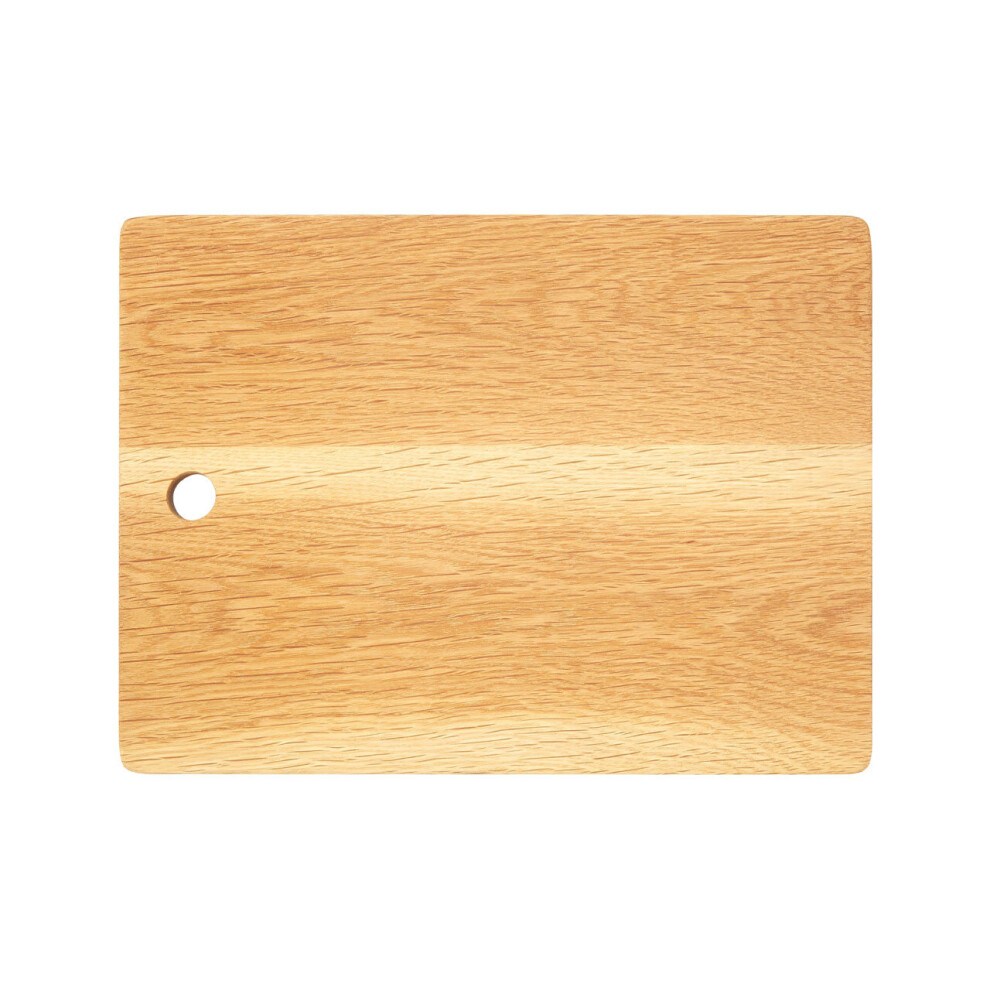 Premier Housewares Rectangular Oak Wood Chopping Board