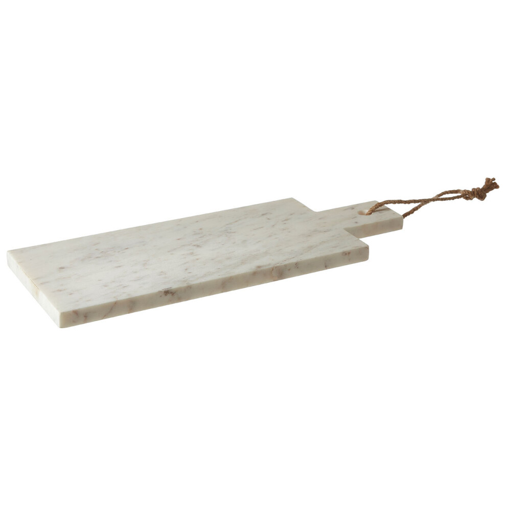 Marmore Small Serving Board, White Marble