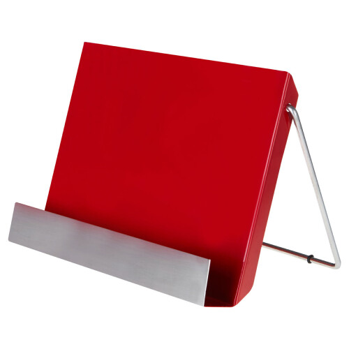 Premier Housewares Premier Housewares Red Enamel Recipe Stand 1