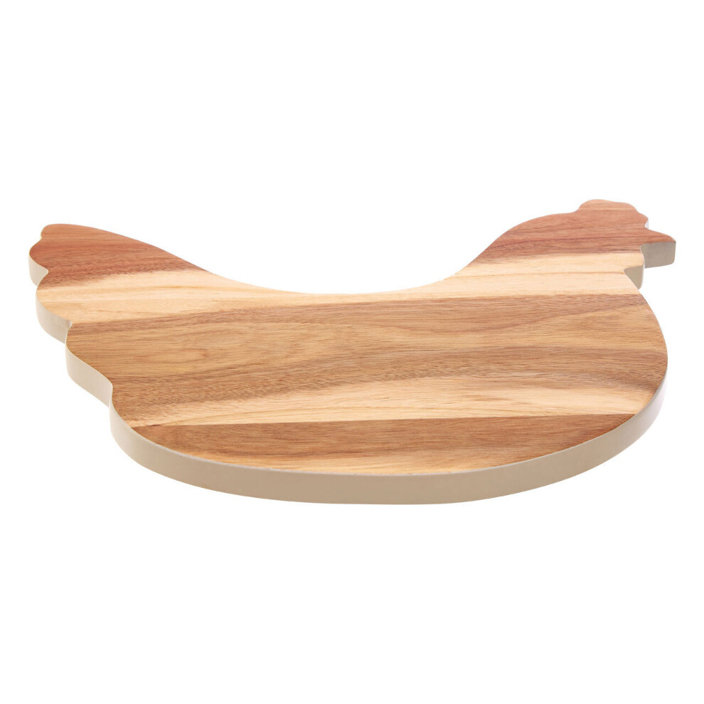 Socorro Hen Cream Edge Chopping Board