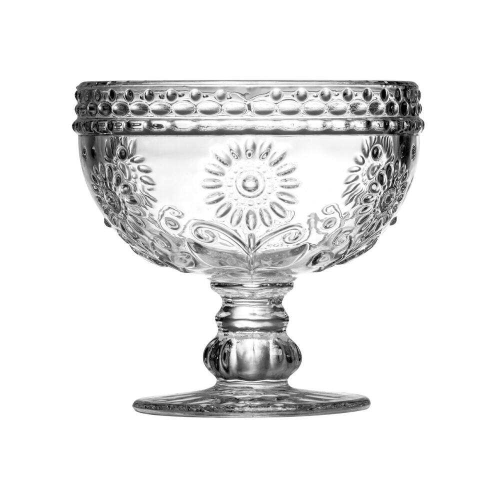 Premier Housewares Daisy Sundae Glass Dish - 300Ml