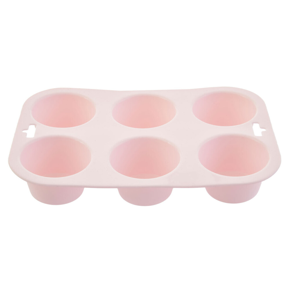 Premier Housewares Zing Pastel Pink Muffing Mould
