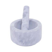 Premier Housewares Grey Marble Mortar and Pestle - 250ml