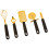 Premier Housewares Premier Housewares Five Piece Light Gold Kitchen Gadget Set 2