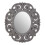 Premier Housewares Premier Housewares Antique Grey Scroll Design Wall Mirror 1