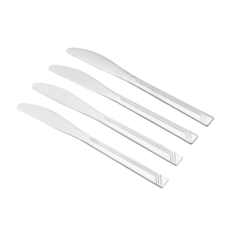 Durable Cutlery Individuals Knife Set Of 4, Stainless Steel Quality Cutlery Set, Stylish Portable Cutlery