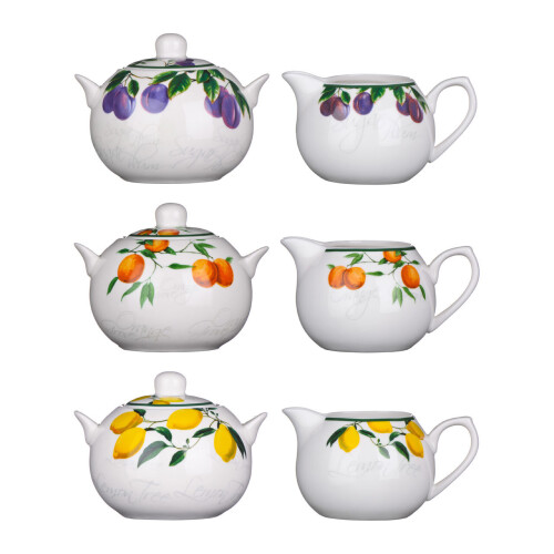 Premier Housewares Premier Housewares Lemon Tree Sugar and Cream Set 1