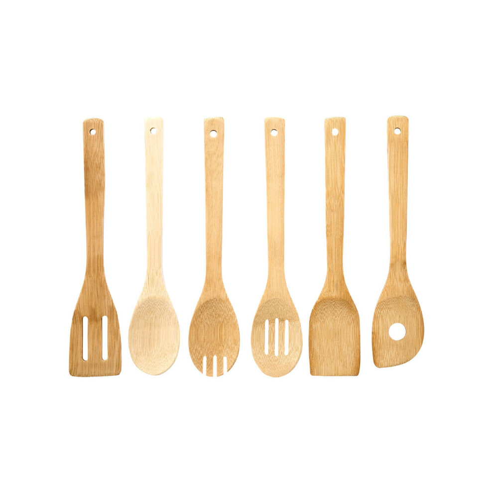 Premier Housewares Bamboo Utensils - Set of 6