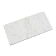 Premier Housewares White Marble Chopping Board