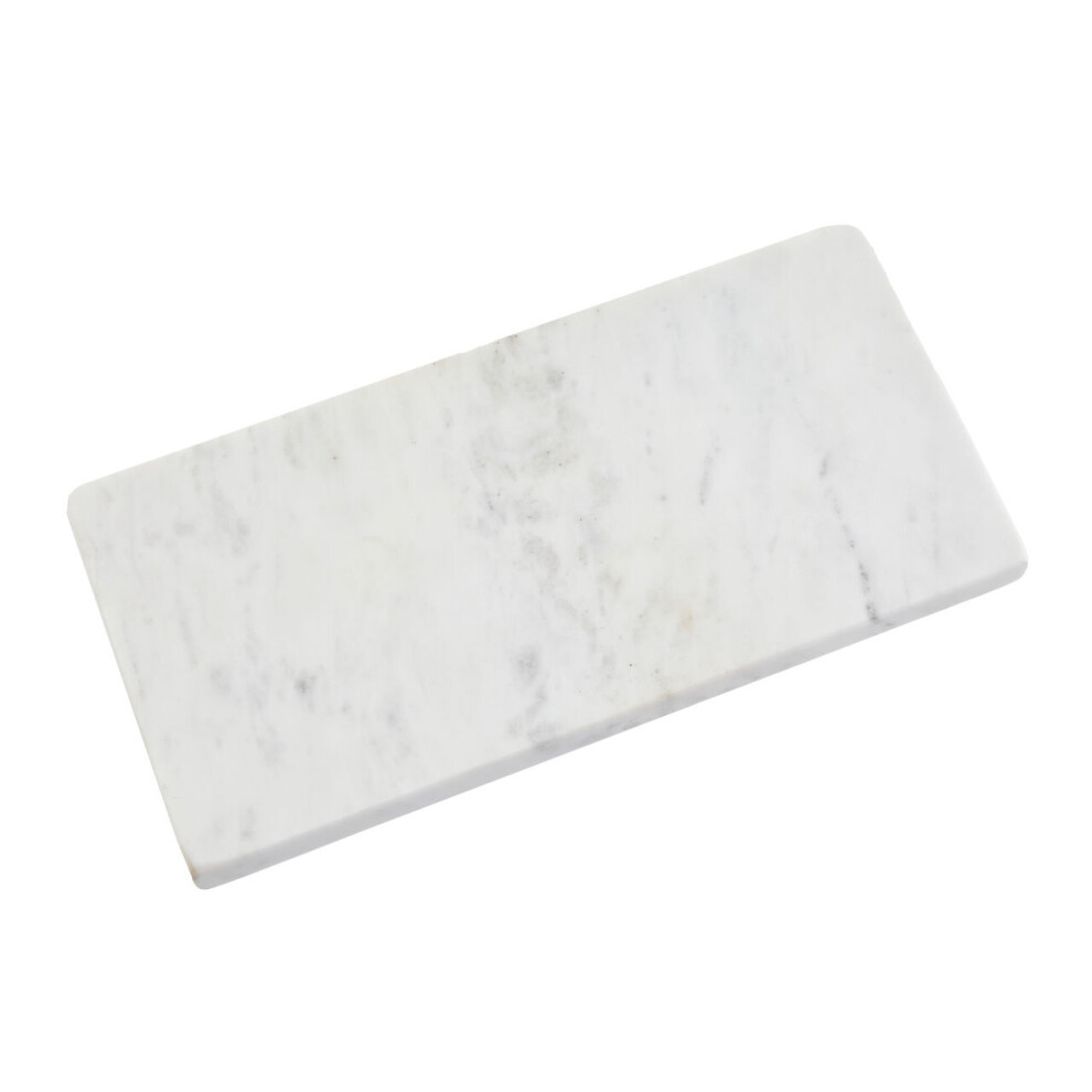 Premier Housewares Marble Chopping Board White