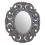 Premier Housewares Premier Housewares Antique Grey Scroll Design Wall Mirror 2