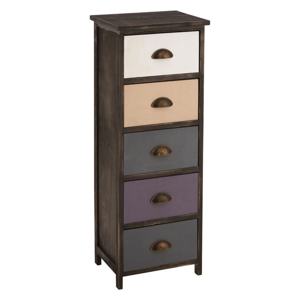 Premier Housewares Urban Loft 5 Drawers Chest
