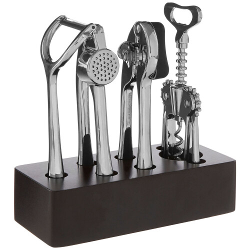 Premier Housewares Premier Housewares Paragon 5pc Chrome Finish Kitchen Gadget Set