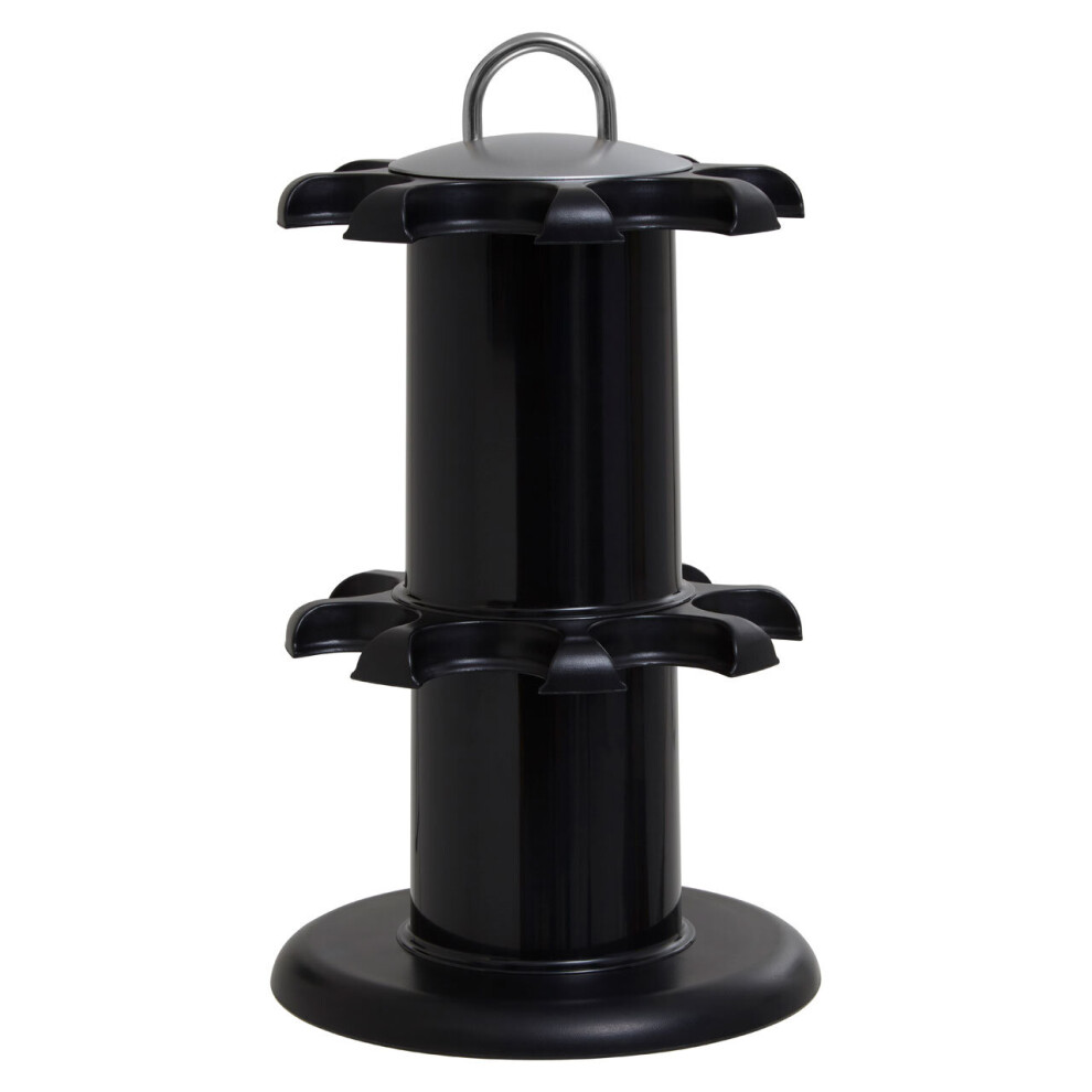 Luciano Black Spice Rack