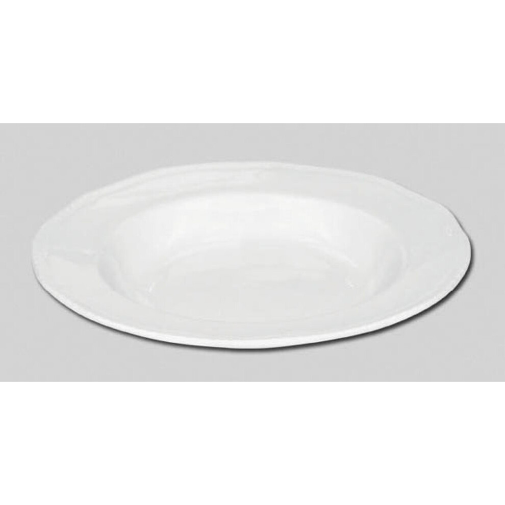 Premier Housewares Embossed Soup Bowl White