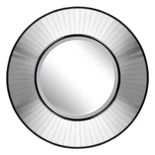 Modern Accent Wall Mirror, Sunburst Design Wall Mirror For Bedroom, Unique Indoor Wall Mirror For Hallway