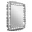 Premier Housewares Premier Housewares Merlin Silver Leaf Frame Wall Mirror 2