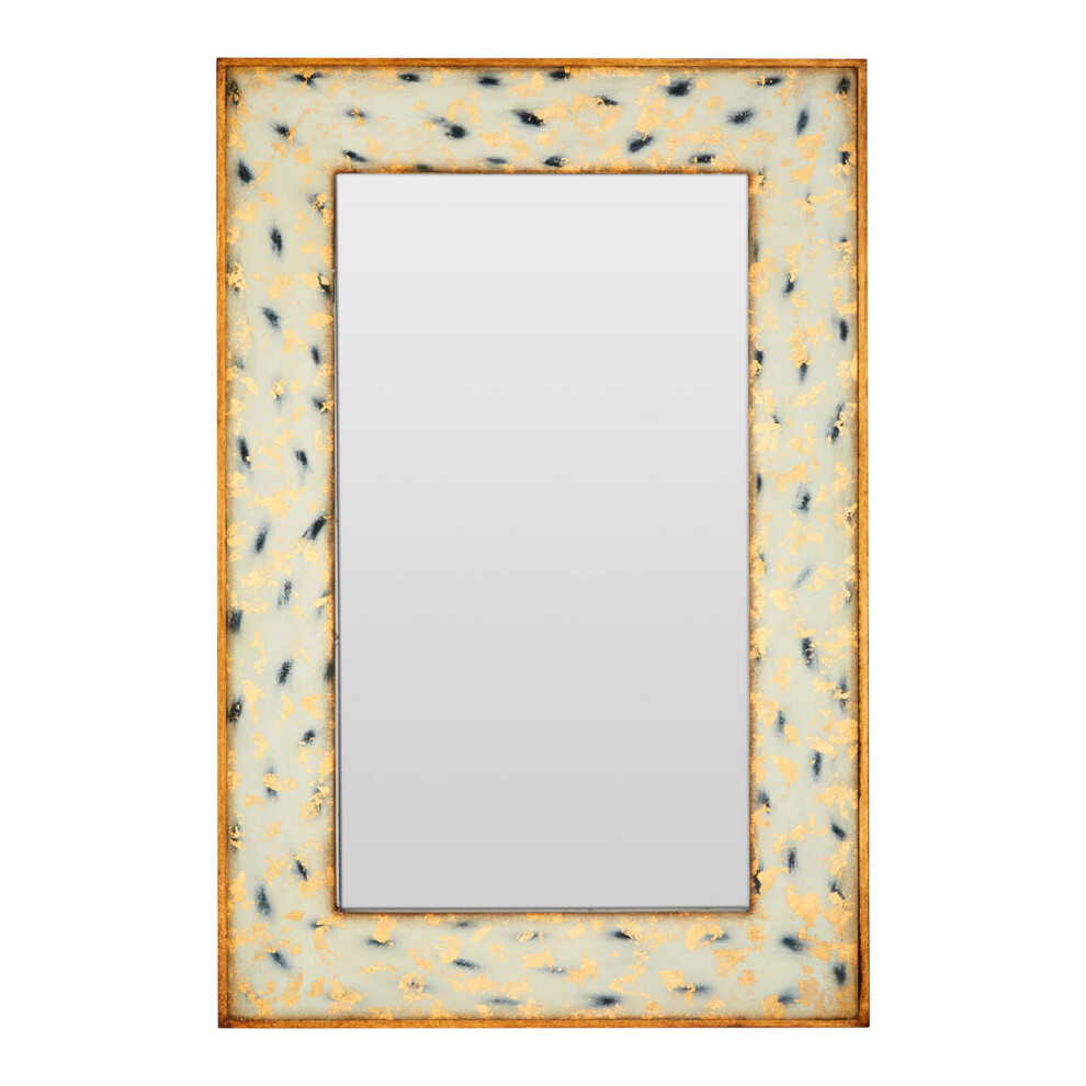 Premier Housewares Meril Rectangular Wall Mirror Gold