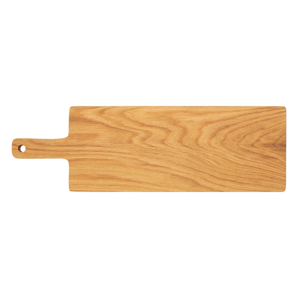 Premier Housewares Rectangular Chopping Board With Handle, Thick And Durable Cutting Board For Kitchen Worktops, Chop Board