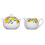 Premier Housewares Premier Housewares Lemon Tree Sugar and Cream Set 1