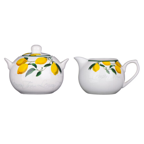 Premier Housewares Premier Housewares Lemon Tree Sugar and Cream Set