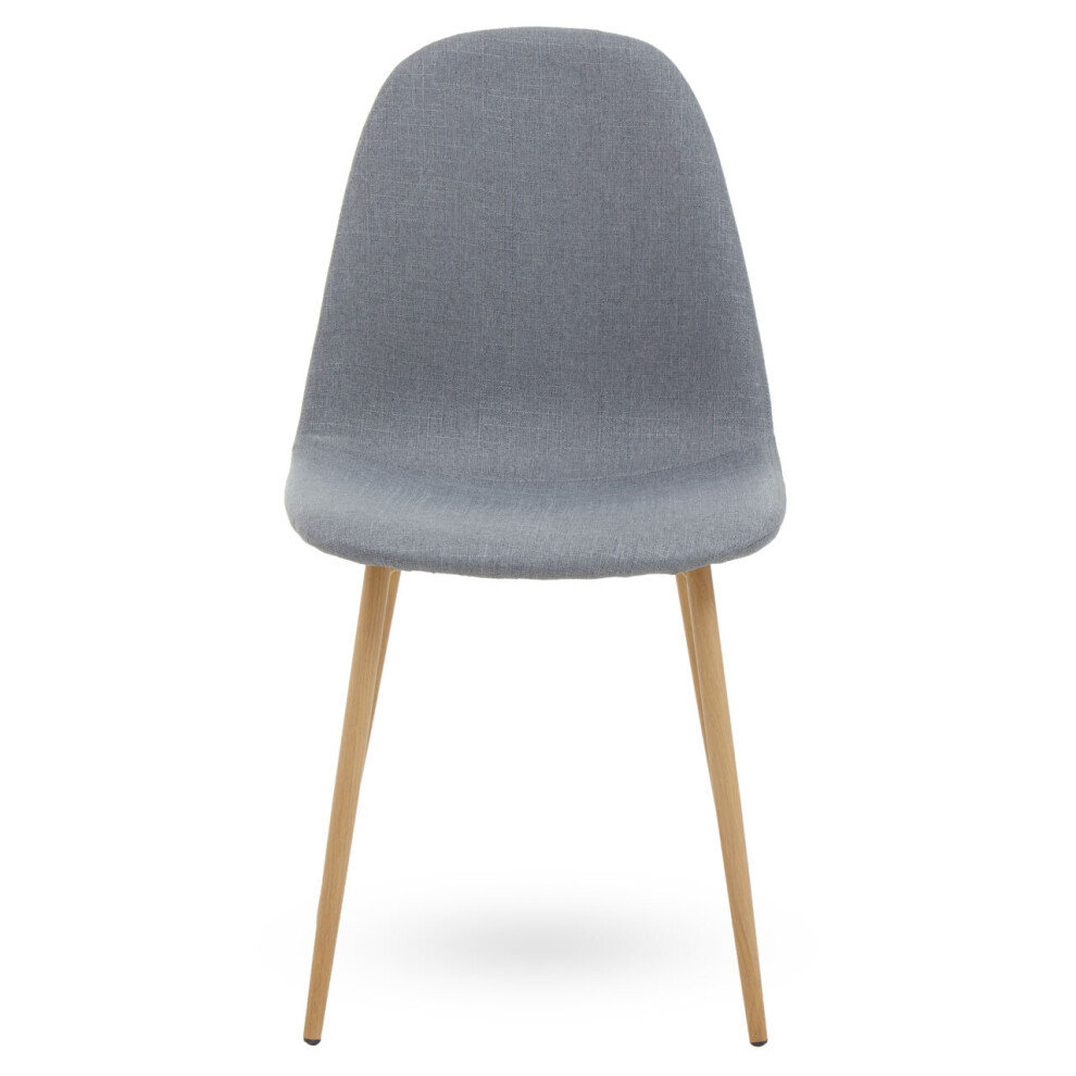 Modern Design Dining Chair With Ashwood Effect Legs, Comfortable Modern Dining Chair, Versatile Modern Chair