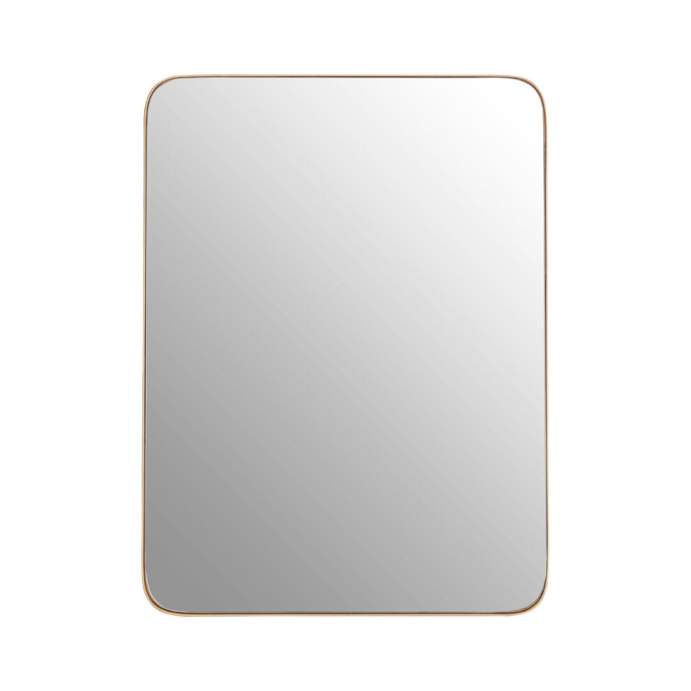 Premier Housewares Gold Effect Frame Wall Mirror