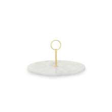 Premier Housewares Grey Marble Cake Stand