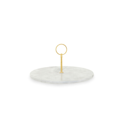 Premier Housewares Premier Housewares Grey Marble Cake Stand