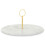 Premier Housewares Premier Housewares Grey Marble Cake Stand 2