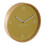 Premier Housewares Modern Design Small Yellow Wall Clock, Sleek Clock In Kitchen, Compact And Lightweight Wall Clock For Indoor 2