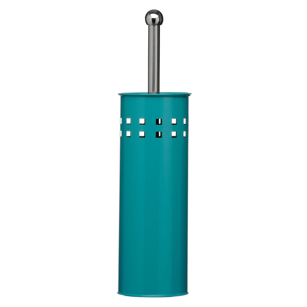 Premier Housewares Turquoise Square Design Toilet Brush