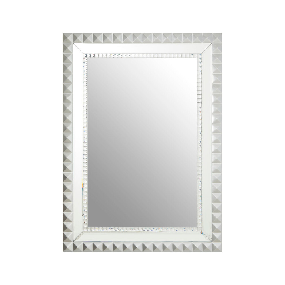 Premier Housewares Taraka Wall Mirror Silver
