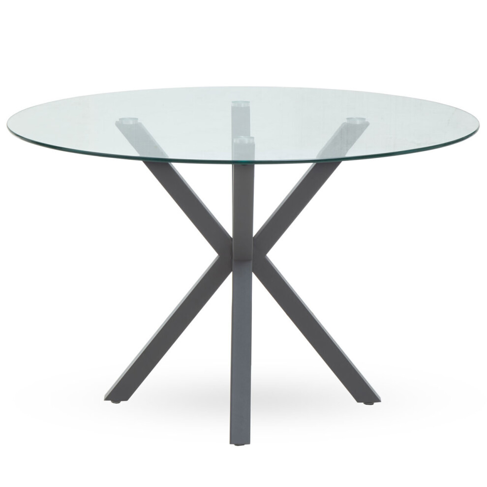 Premier Housewares Salford Dining Table with Grey Legs