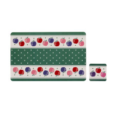 Premier Housewares Candy Apple Placemats and Coasters