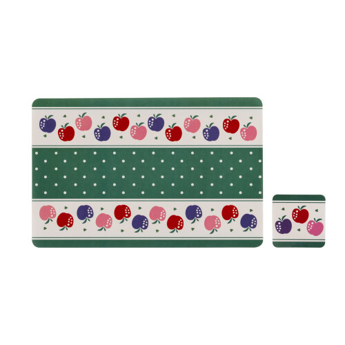 Premier Housewares Premier Housewares Candy Apple Placemats and Coasters