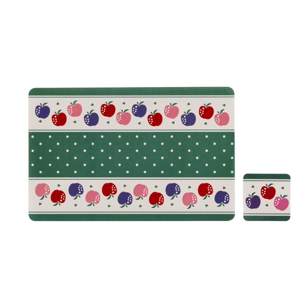 Premier Housewares Candy Apple Placemats and Coasters