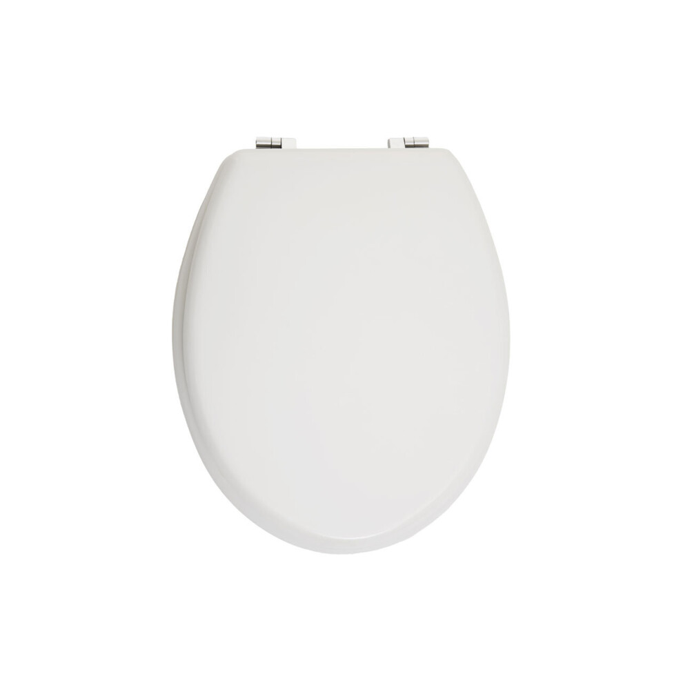 Premier Housewares Matt Toilet Seat White