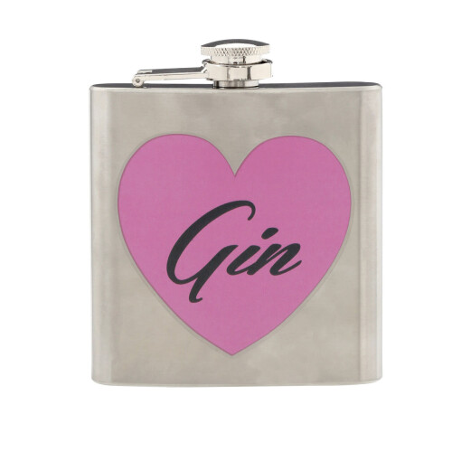 Premier Housewares Premier Housewares Gin Design Hip Flask 1