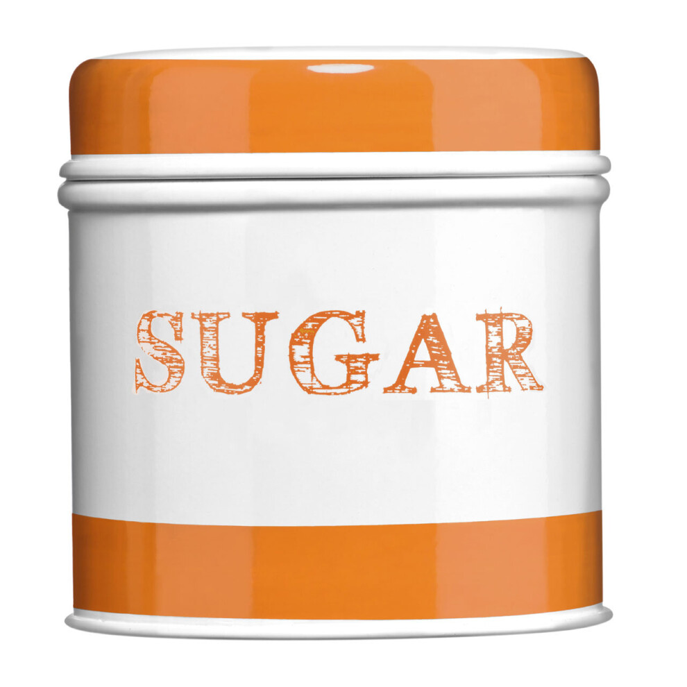 Premier Housewares Band Sugar Canister Orange
