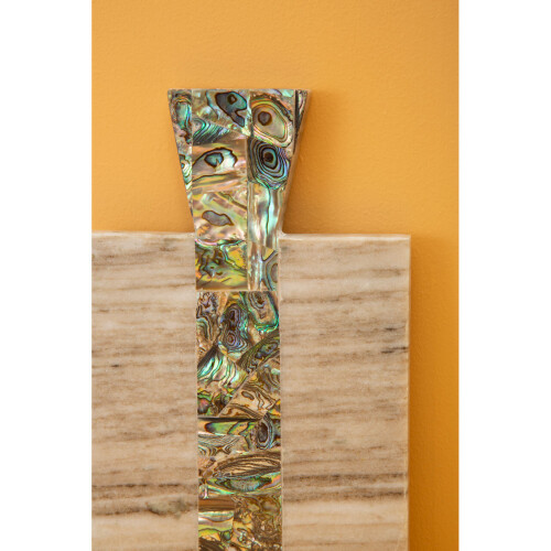 Premier Housewares Premier Housewares Small Beige Marble Paddle Board 2