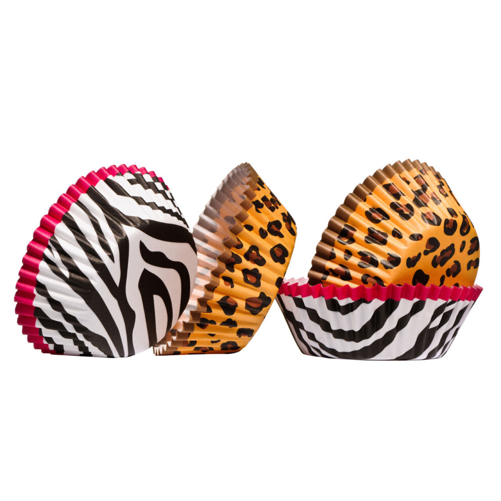 Premier Housewares Diva Print 60Pcs Medium Cupcake Cases