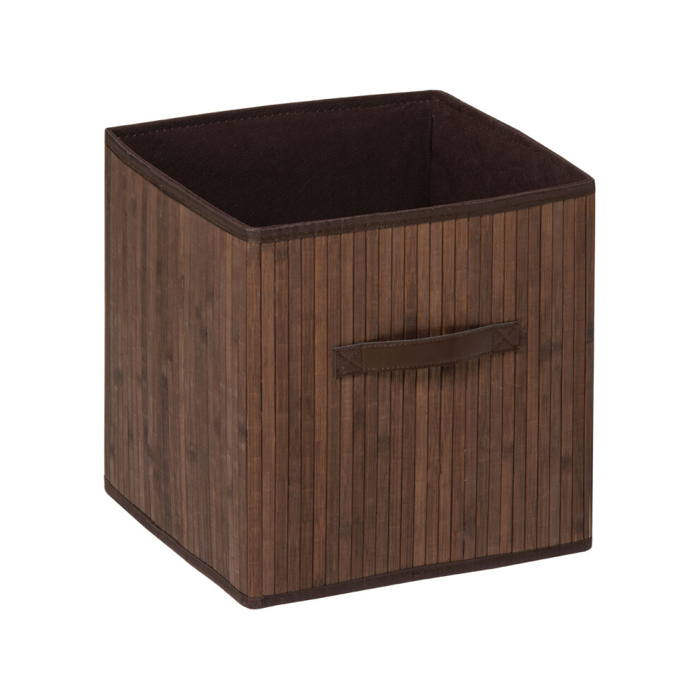 Premier Housewares Kankyo Bamboo Storage Box Dark/Brown