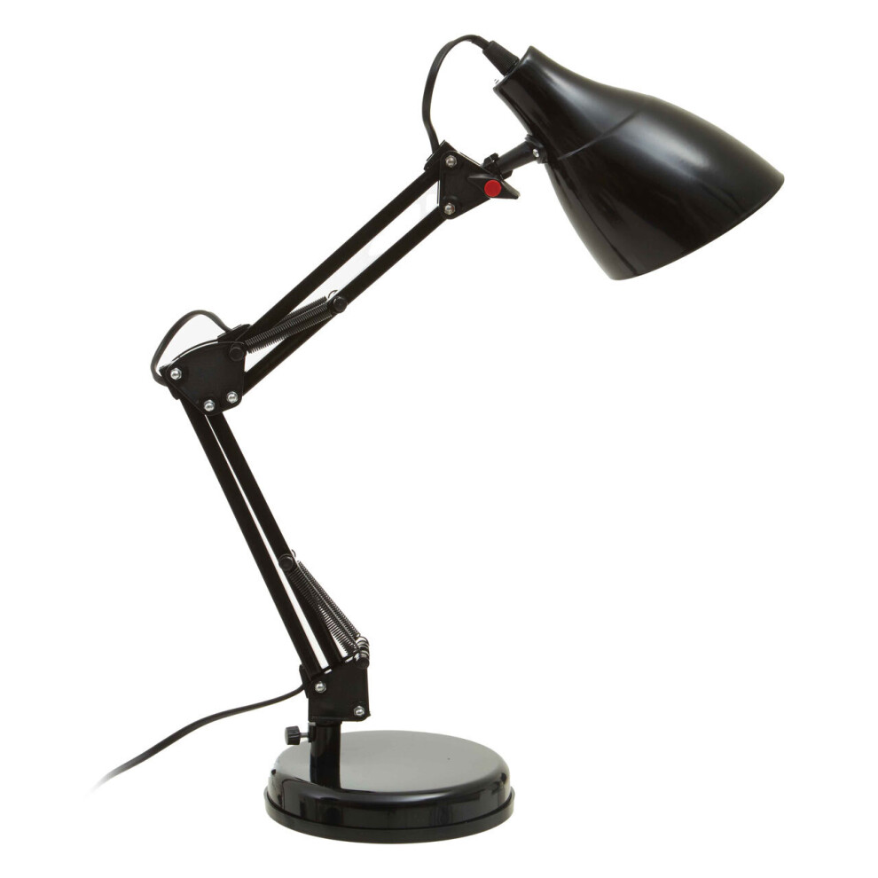 Premier Housewares Finley Desk Lamp Black